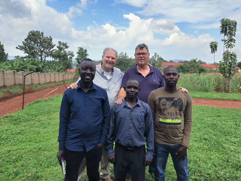 The leadership team in Uganda